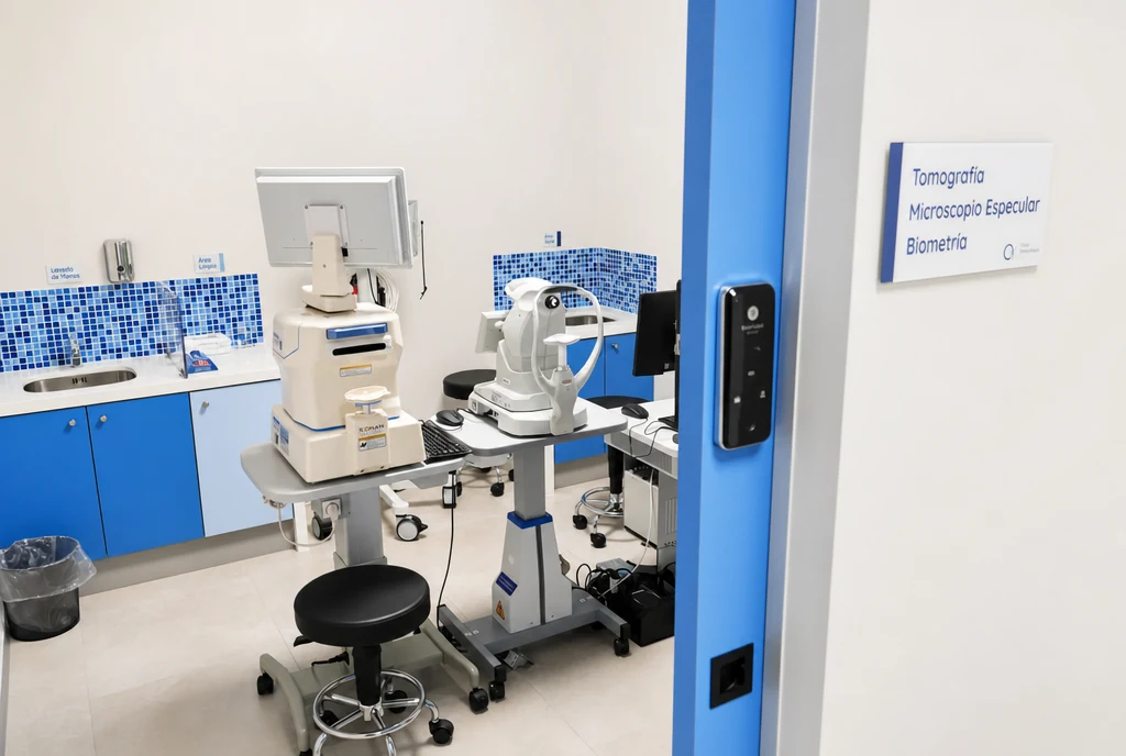 Sala de topografía corneal